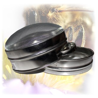 Convex - double tin honey filter ⌀23 cm